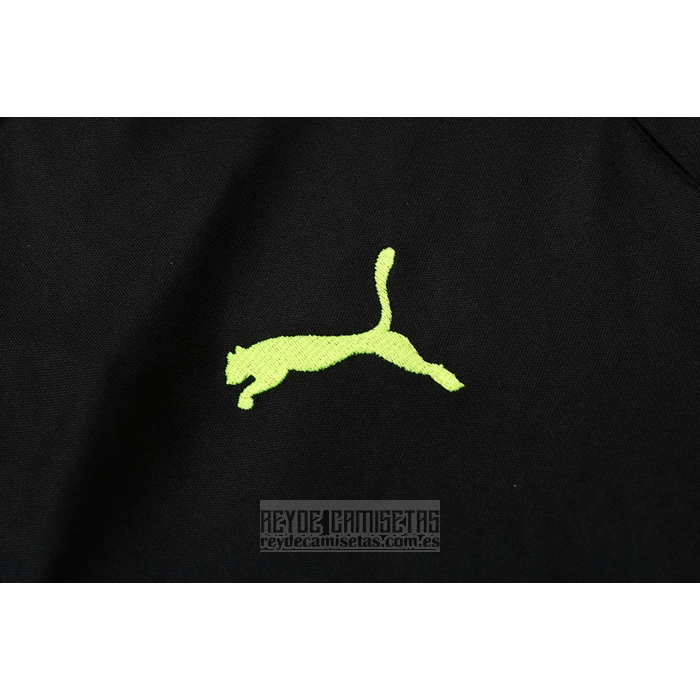 Camiseta De Futbol Polo del Borussia Dortmund 2022-2023 Negro